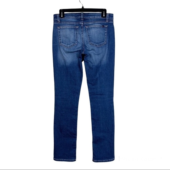 Tommy Hilfiger Blue Denim 5 Pocket Stretch Straight Leg Jeans 
Size 2R - Picture 4 of 7